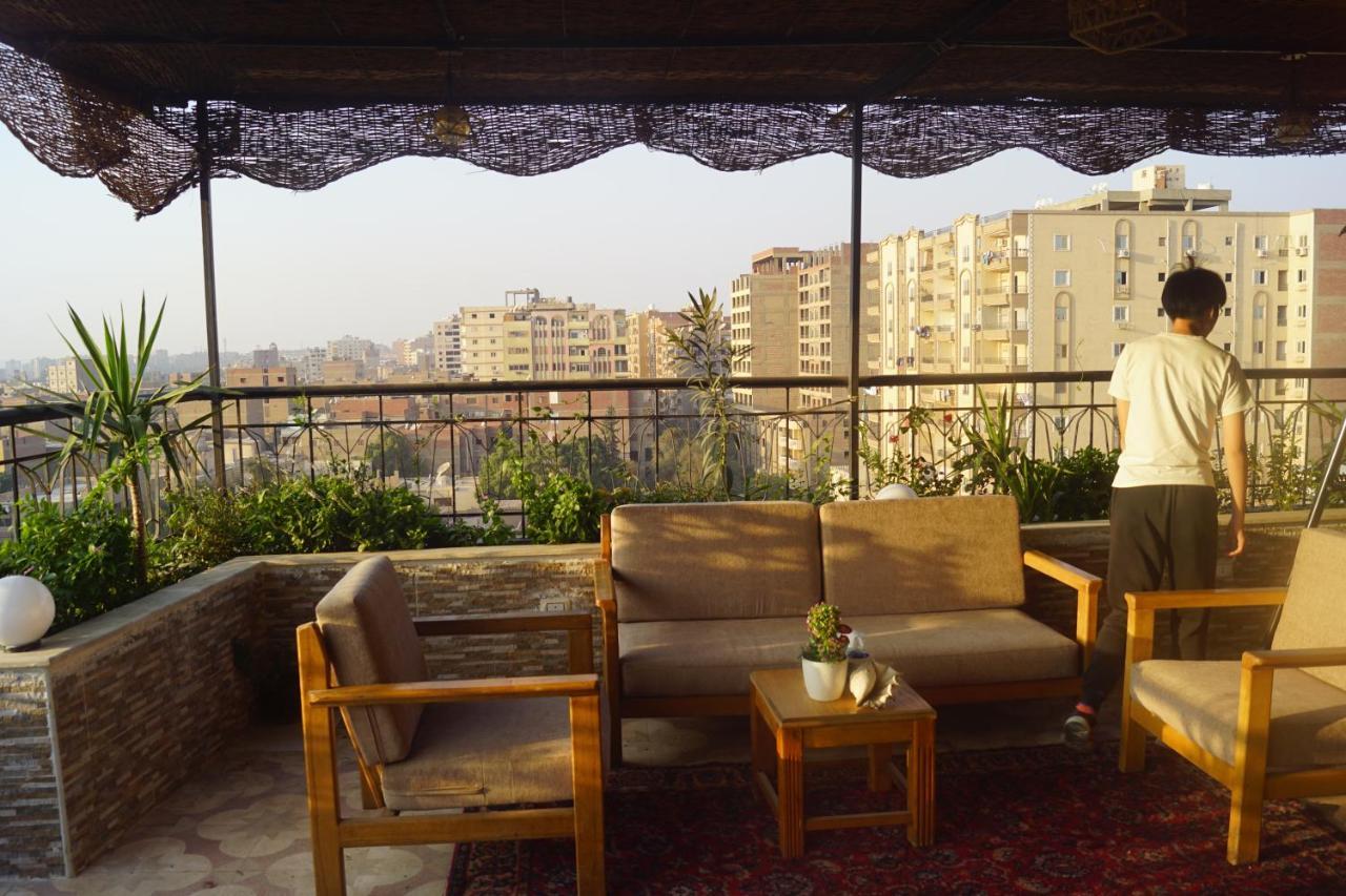 Draz Pyramids View Bed & Breakfast Kafrat al Jabal Bagian luar foto