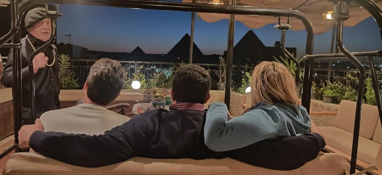 Draz Pyramids View Bed & Breakfast Kafrat al Jabal Bagian luar foto